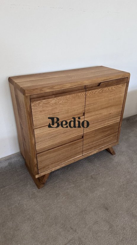 Dubová komoda Simple 100