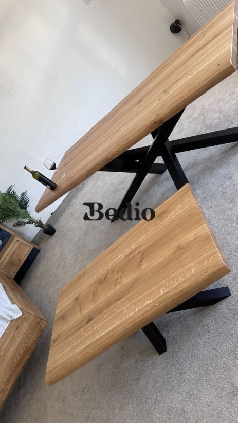 Dubový stôl Granit