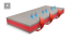 Matrac BLUE MEDIC - Rozmer: 100x200