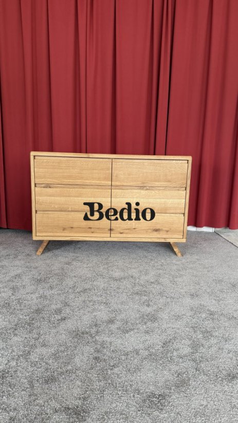 Dubová komoda Simple BOX