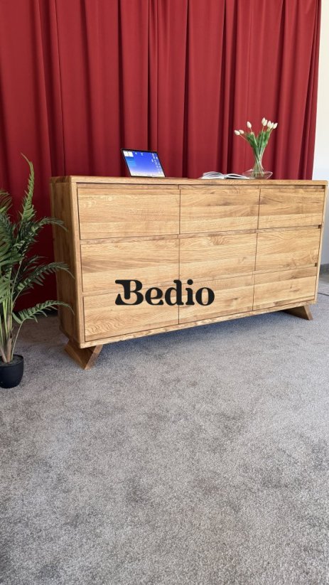 Dubová komoda Simple BOX 200