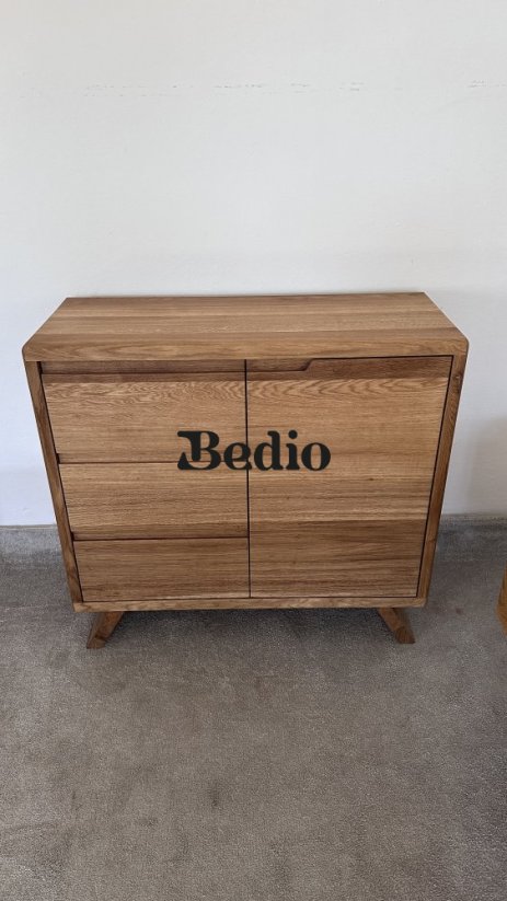 Dubová komoda Simple 100