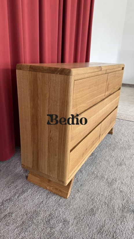 Dubová komoda Simple BOX