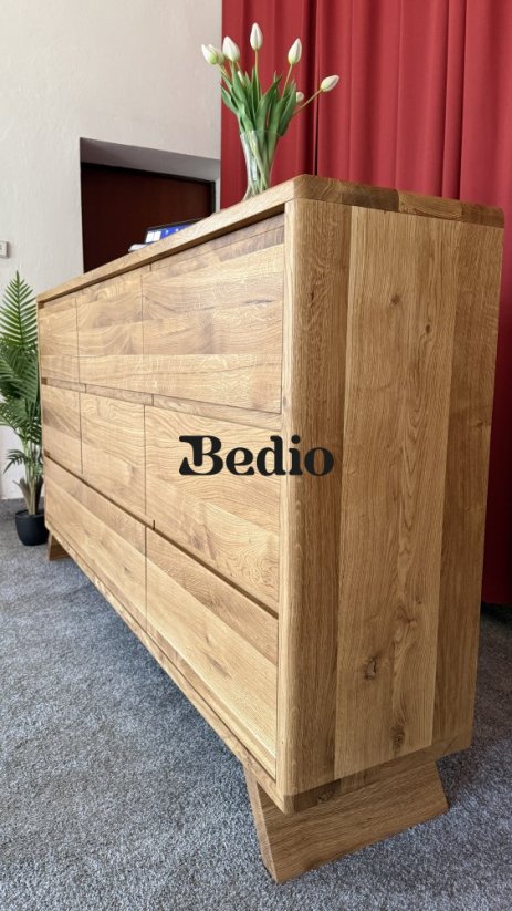 Dubová komoda Simple BOX 200