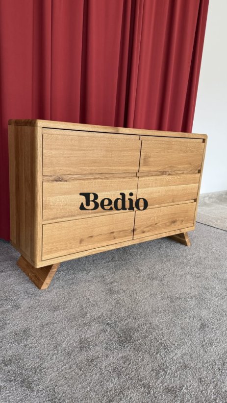 Dubová komoda Simple BOX